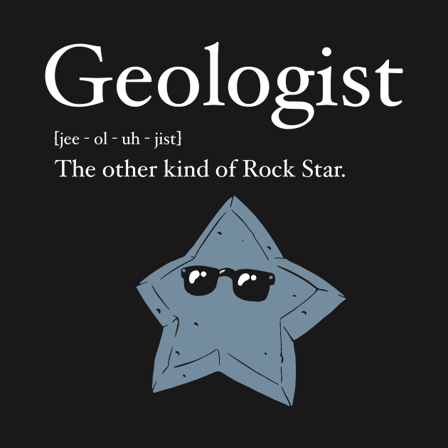 Geology T Shirt I Rock Star stone by biNutz