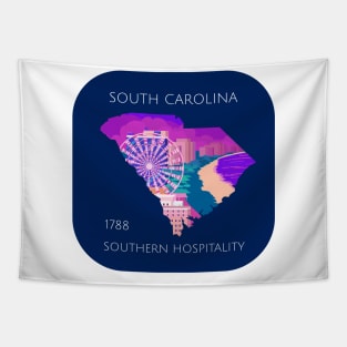 South Carolina 1788-Southern Hospitality Tapestry