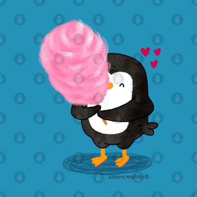 Steve loves Cotton Candy by thepenguinsfamily