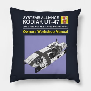Mass Effect - Kodiak Workshop Manual Pillow