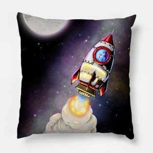 Go out of space! Pillow