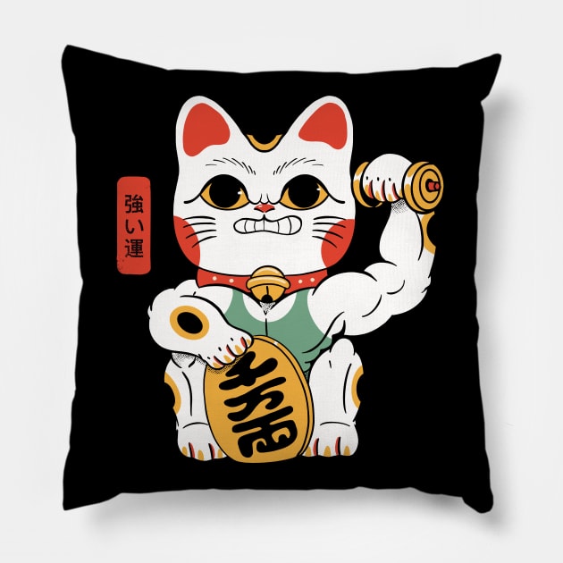 Lucky Strong Pillow by ppmid