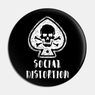 Social Distortion retro Pin