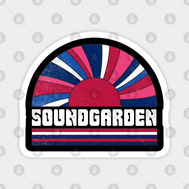 Proud To Be Soundgarden Personalized Name Limited Edition Magnet by Byrdshops