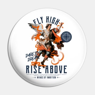 Rise Above Urban Street Style Pin