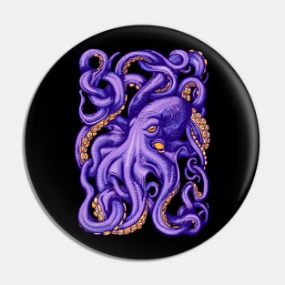 THE OCTOPUS IS WATCHING YOU Pin