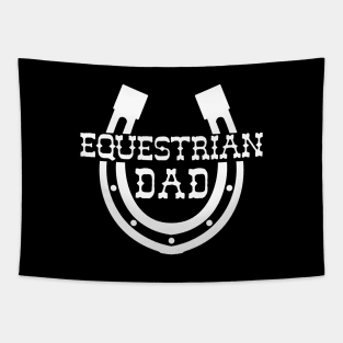 Equestrian Dad Tapestry