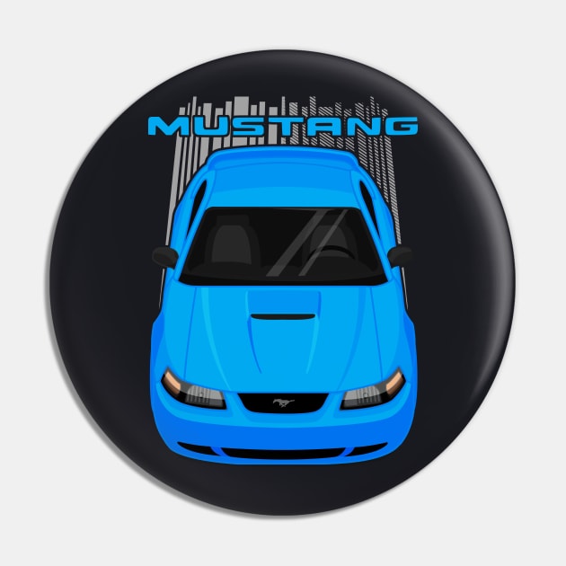 Mustang GT 1999 to 2004 SN95 New Edge - Atlantic Blue Pin by V8social