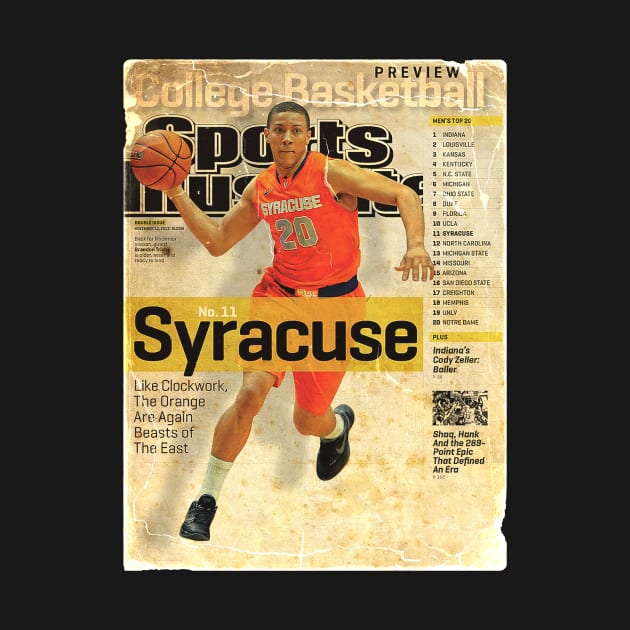 COVER SPORT - SPORT ILLUSTRATED - SYRACUSE NO 11 by FALORI