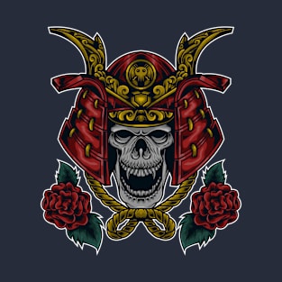 Skull samurai T-Shirt