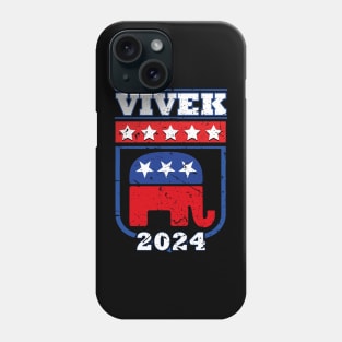 Vivek Ramaswamy 2024 - A New Wave in Presidential Politics Phone Case