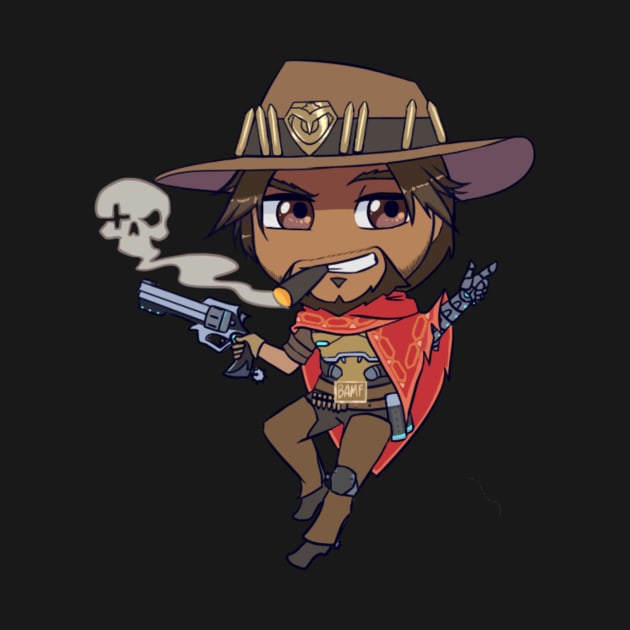 Chibi McCree by RidicBird