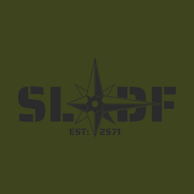 Star League Defence Force (SLDF) PT Shirt Stencil by EchoArc