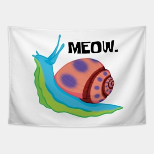 Gary The Snail - Meow. Tapestry