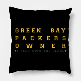 Green Bay Packers Owner Pillow