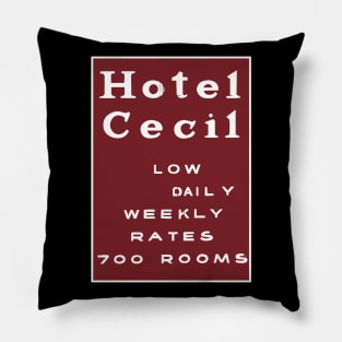 Hotel Cecil Pillow