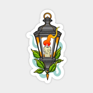 Neotraditional Lantern Magnet