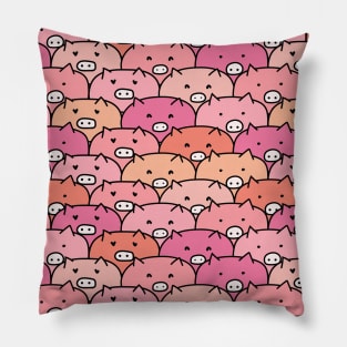 Lovely Pig Pattern Pillow