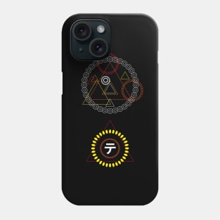 Aesthetics colorful Geometric design Phone Case