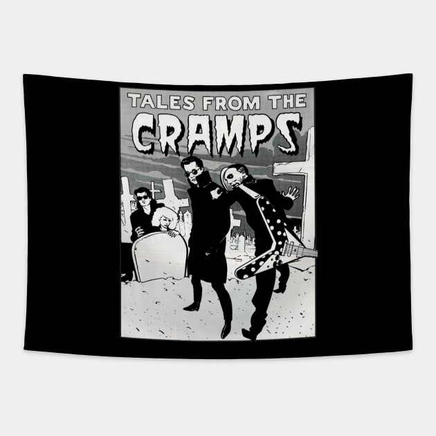 Tales From The cramps Tapestry by Motartefa Art