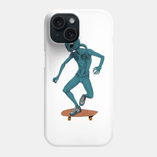 Skater from Outer Space Phone Case