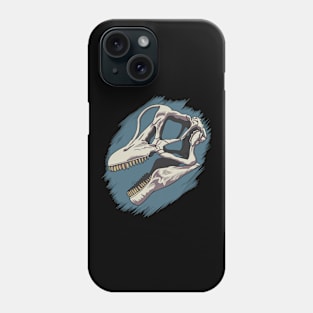 Dinosaur Brachiosaurus archeology bone Phone Case