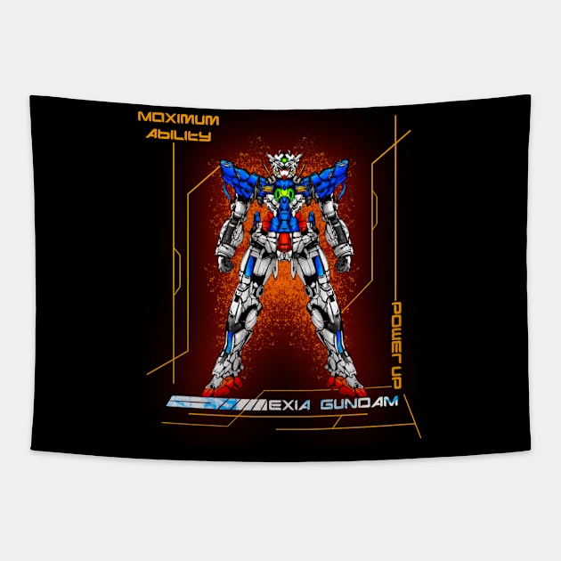 EXIA GN001 Tapestry by Dozerclothes