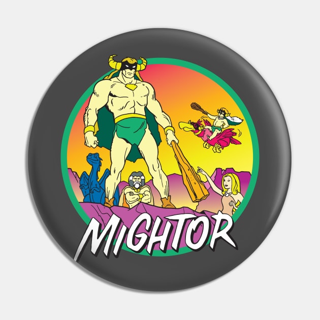 Mightor Cartoon Pin by Chewbaccadoll