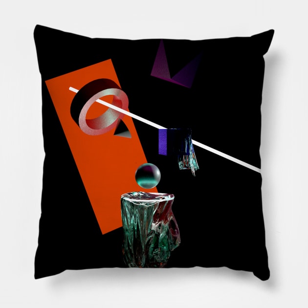 3d abstract picture Pillow by kuts