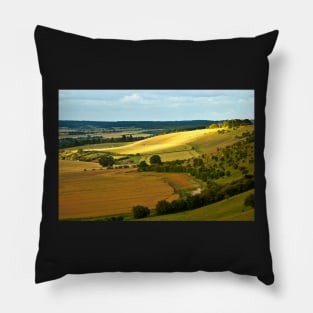 View Over The Thames Valley Pillow