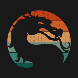 Retro Mortal Dragon T-Shirt