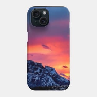 Rocky Sunset Photograph Phone Case