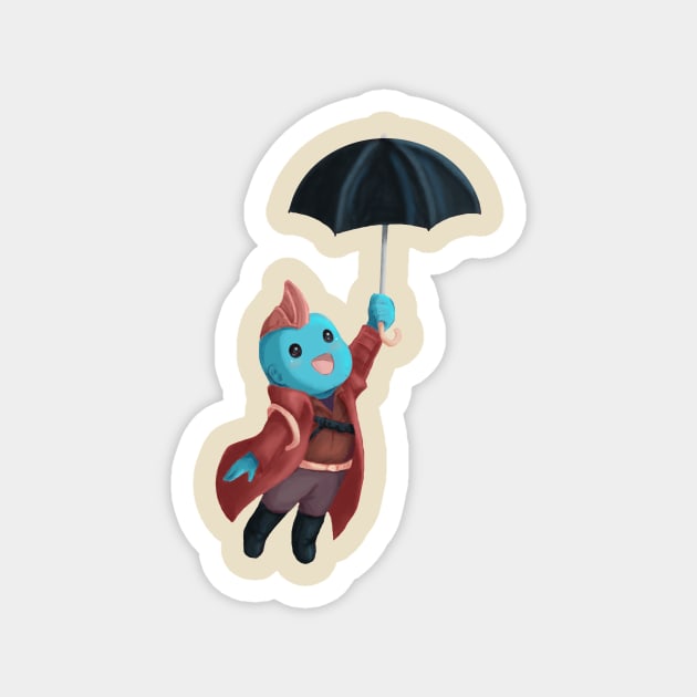 Yondu Poppins Magnet by ArtsyCantabile