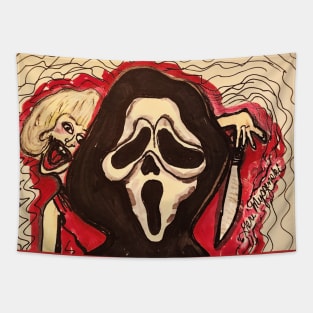 Wes Craven Scream Tapestry