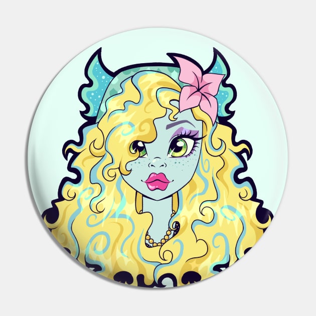 Monster High Lagoona G1 Pin by Bratzoid