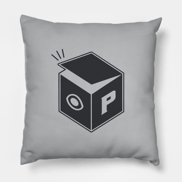 Pandora's box minimalist art . Fpr ancient greek mythology fans Pillow by croquis design