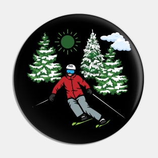 Skiing Pin