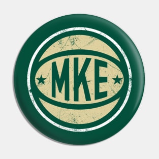 Milwaukee Retro Ball - Green Pin