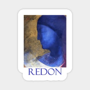 Golden Cage by Odilon Redon Magnet