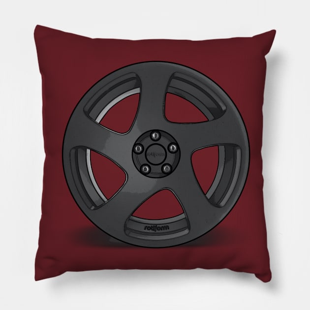 ROTI-FORM RIM Pillow by iConicMachines