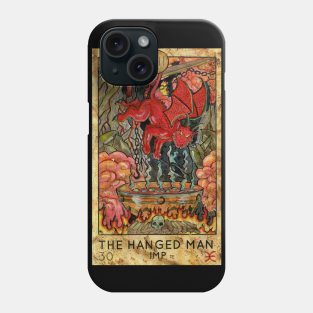 The Hanged Man. Major Arcana Tarot Card. Phone Case