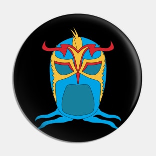 Ultimo Dragon Mask - Back Pin