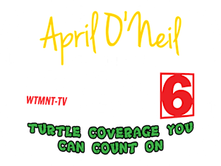 April O'Neil on Channel 6 News Magnet