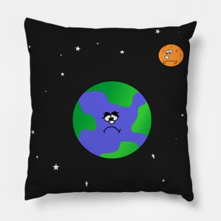 Sad planet Pillow