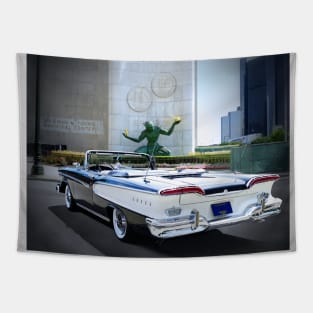 Spirit Of Detroit 1958 Ford Edsel Pacer Tapestry