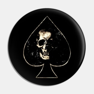 Skull Rockabilly Pin