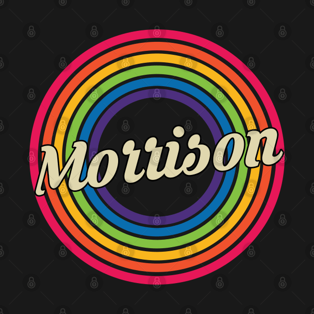 Morrison - Retro Rainbow Style by MaydenArt