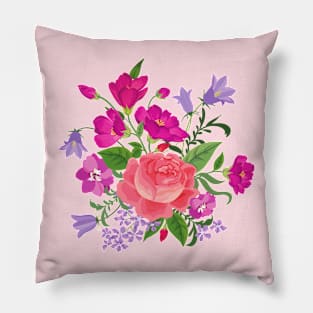 Bouquet of Flowers Pillow