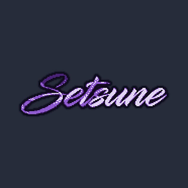 Setsune Pixel Logo (Fuzzy) by DuskEyesDesigns