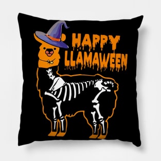 Llama halloween costume happu llamaween tshirt funny gift t-shirt Pillow